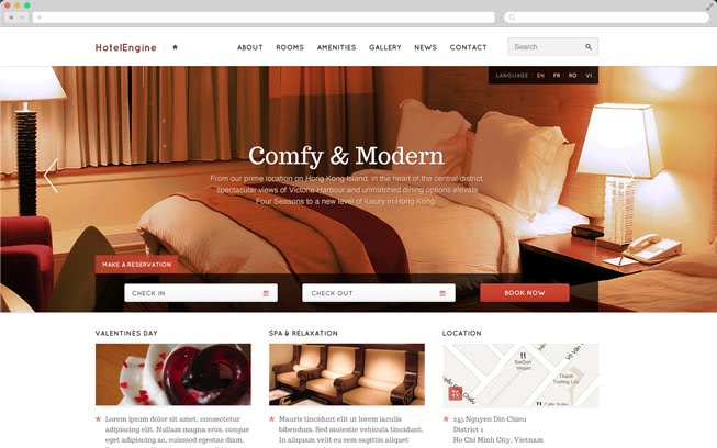 WordPress themes for Hotel Rooms | 07 Top 2022 Themes